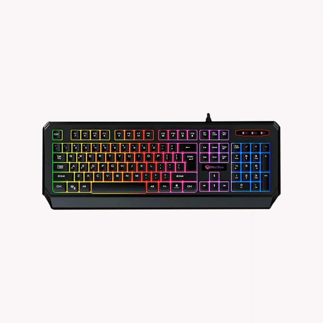 Meetion gaming keyboard and RGB Backlit k9320